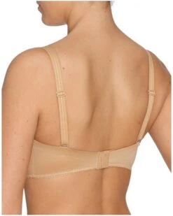 Soutien-gorge Bandeau Prima Donna Satin (Cognac) -Lingerie Belle soutien gorge bandeau prima donna satin cognac 5