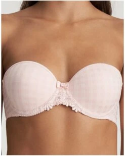 Soutien-gorge Bandeau Rembourré Marie Jo Avero (Pearly Pink) -Lingerie Belle soutien gorge bandeau rembourre marie jo avero pearly pink 2