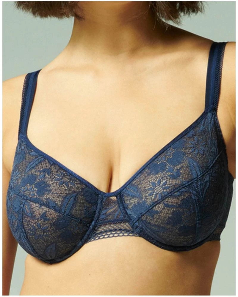Simone Perele Soutien-gorge Classique à Armatures Simone Pérèle Vertige (Bleu Nuit) 3 Simone Perele Soutien-gorge Classique à Armatures Simone Pérèle Vertige (Bleu Nuit)