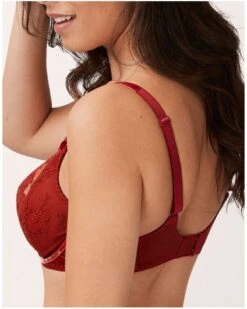 Soutien-gorge Classique Armatures Empreinte Ellen (Rouge Toscan) -Lingerie Belle soutien gorge classique armatures empreinte ellen rouge toscan 2