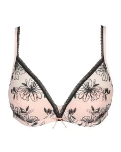 Soutien-gorge Coque Balconnet Marie Jo Noorah (Black&Blush) -Lingerie Belle soutien gorge coque balconnet marie jo noorah blackblush 3