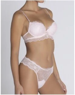 Soutien-gorge Coque Lise Charmel Sublime En Dentelle (Rose Sublime) -Lingerie Belle soutien gorge coque lise charmel sublime en dentelle rose sublime 3