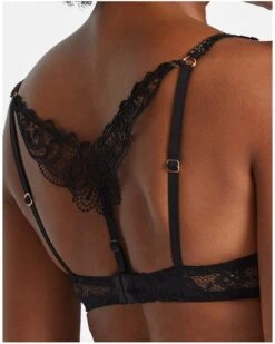 Soutien-gorge Coque Plunge Aubade Night Bird (Black Queen) 8 Soutien-gorge Coque Plunge Aubade Night Bird (Black Queen) -Lingerie Belle soutien gorge coque plunge aubade night bird black queen 2