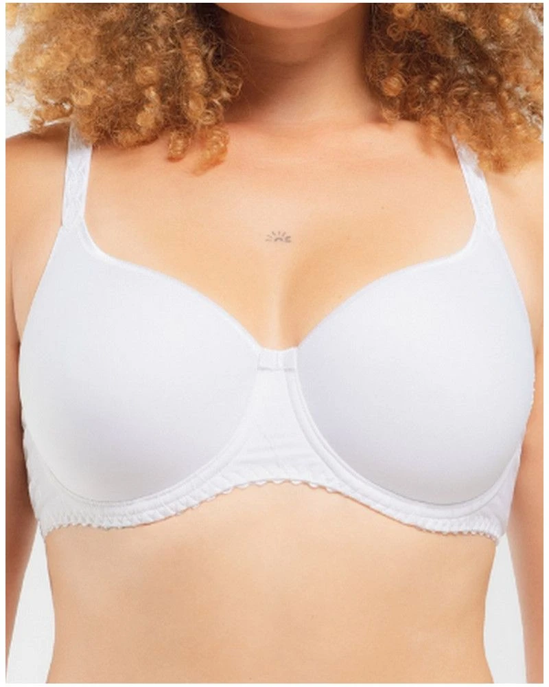 Soutien-gorge Coque Spacer Louisa Bracq Julia (Blanc) 3 Soutien-gorge Coque Spacer Louisa Bracq Julia (Blanc)