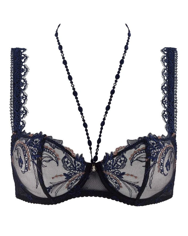Soutien-gorge Corbeille Aubade Amour Précieux (Cosmic Blue) 4 Soutien-gorge Corbeille Aubade Amour Précieux (Cosmic Blue) – Image 2