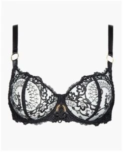 Soutien-gorge Corbeille Aubade La Reine De La Nuit (Noir Lyrique) 7 Soutien-gorge Corbeille Aubade La Reine De La Nuit (Noir Lyrique) -Lingerie Belle soutien gorge corbeille aubade la reine de la nuit noir lyrique 1