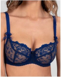 Soutien-gorge Corbeille Avec Armatures Empreinte Gaby (Saphir) 8 Soutien-gorge Corbeille Avec Armatures Empreinte Gaby (Saphir) -Lingerie Belle soutien gorge corbeille avec armatures empreinte gaby saphir 2