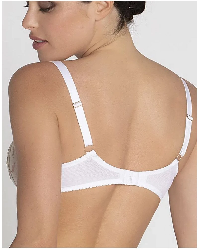 Soutien-gorge Corbeille Bien-être Lise Charmel Été Frivole (Blanc Frivole) 7 Soutien-gorge Corbeille Bien-être Lise Charmel Été Frivole (Blanc Frivole) – Image 5