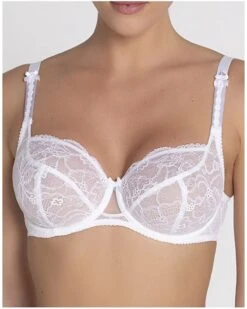 Soutien-gorge Corbeille Fitting Lise Charmel Féérie Couture (Blanc) -Lingerie Belle soutien gorge corbeille fitting lise charmel feerie couture blanc 2