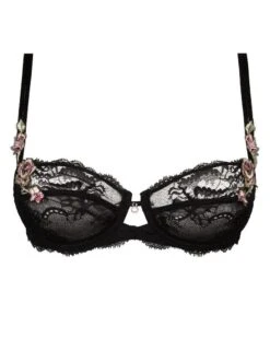 Soutien-gorge Corbeille Lise Charmel Désir De Roses (Rose Ebène) -Lingerie Belle soutien gorge corbeille lise charmel desir de roses rose ebene 4