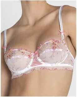 Soutien-gorge Corbeille Lise Charmel Été Frivole (Blanc Frivole) 11 Soutien-gorge Corbeille Lise Charmel Été Frivole (Blanc Frivole) -Lingerie Belle soutien gorge corbeille lise charmel ete frivole blanc frivole 2