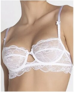 Soutien-gorge Corbeille Lise Charmel Féérie Couture (Blanc) -Lingerie Belle soutien gorge corbeille lise charmel feerie couture blanc 2