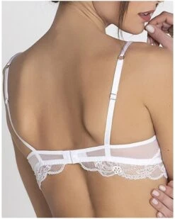 Soutien-gorge Corbeille Lise Charmel Féérie Couture (Blanc) -Lingerie Belle soutien gorge corbeille lise charmel feerie couture blanc 4