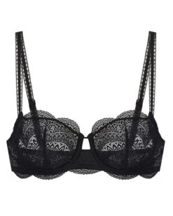 Simone Perele Soutien-gorge Corbeille Simone Pérèle Karma (Noir) -Lingerie Belle soutien gorge corbeille simone perele karma noir 3
