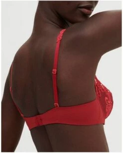 Simone Perele Soutien-gorge Corbeille Simone Pérèle Saga (Lipstick) -Lingerie Belle soutien gorge corbeille simone perele saga lipstick 2