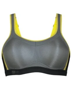 Soutien-gorge De Sport Anita Active Momentum (Gris Iconic) -Lingerie Belle soutien gorge de sport anita active momentum gris iconic 1