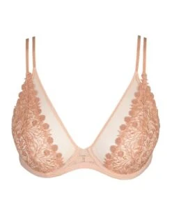 Soutien-gorge Décolleté Plongeant Marie Jo Danae (Pinot Rose) -Lingerie Belle soutien gorge decollete plongeant marie jo danae pinot rose 3