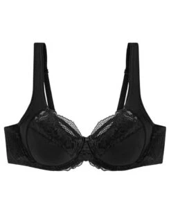 Soutien-gorge Emboîtant Bien-être Triumph Modern Lace+Cotton (Noir) 7 Soutien-gorge Emboîtant Bien-être Triumph Modern Lace+Cotton (Noir) -Lingerie Belle soutien gorge emboitant bien etre triumph modern lacecotton noir 2