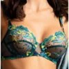 Soutien Gorge Emboitant Lise Charmel Grâce Aquatique (Floral Aqua) -Lingerie Belle soutien gorge emboitant lise charmel grace aquatique floral aqua