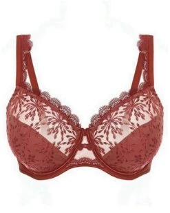 Simone Perele Soutien-gorge Emboîtant Simone Pérèle Singulière (Terre De Sienne) -Lingerie Belle soutien gorge emboitant simone perele singuliere terre de sienne 4