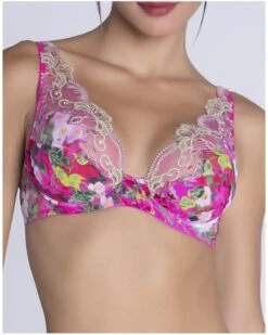 Soutien-gorge Glamour Lise Charmel Envolée De Fleurs (Envolée Fuschia) -Lingerie Belle soutien gorge glamour lise charmel envolee de fleurs envolee fuschia 1