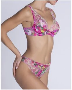 Soutien-gorge Glamour Lise Charmel Envolée De Fleurs (Envolée Fuschia) -Lingerie Belle soutien gorge glamour lise charmel envolee de fleurs envolee fuschia 4