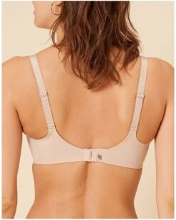 Simone Perele Soutien-gorge Moulé Simone Pérèle Caresse (Peau Rosée) -Lingerie Belle soutien gorge moule simone perele caresse peau rosee 2