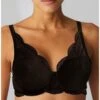 Simone Perele Soutien-gorge Moulé Triangle Simone Pérèle Karma (Noir) -Lingerie Belle soutien gorge moule triangle simone perele karma noir