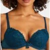 Soutien-gorge Plunge Coussinet Aubade Lovessence (Imperial Green) -Lingerie Belle soutien gorge plunge coussinet aubade lovessence imperial green