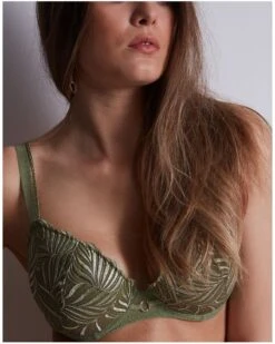 Soutien-gorge Plunge Push-up Aubade Paradis Exotique (Amazonia) -Lingerie Belle soutien gorge plunge push up aubade paradis exotique amazonia 4