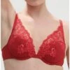 Simone Perele Soutien-gorge Push-up Plunge Simone Pérèle Saga (Lipstick) -Lingerie Belle soutien gorge push up plunge simone perele saga lipstick