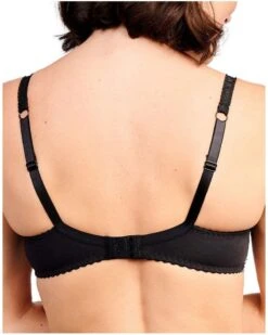 Soutien-gorge Sans Armature Dentelle Plus Sans Complexe Coton D'arum (Noir) -Lingerie Belle soutien gorge sans armature dentelle plus sans complexe coton d arum noir 2