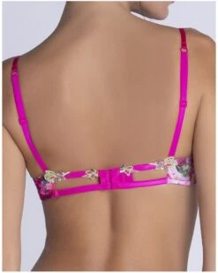 Soutien-gorge Sans Armature Lise Charmel Envolée De Fleurs (Envolée Fuschia) -Lingerie Belle soutien gorge sans armature lise charmel envolee de fleurs envolee fuschia 2