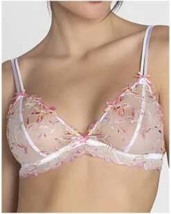 Soutien-gorge Sans Armature Lise Charmel Été Frivole (Blanc Frivole) -Lingerie Belle soutien gorge sans armature lise charmel ete frivole blanc frivole 2