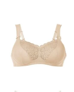 Devant -Lingerie Belle soutien gorge sans armature top comfort anita havanna desert 1
