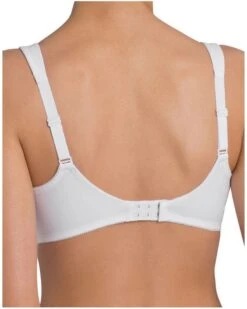 Soutien-gorge Sans Armature Triumph Cotton Shaper (Blanc) -Lingerie Belle soutien gorge sans armature triumph cotton shaper blanc 1