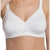 Soutien-gorge Sans Armature Triumph Cotton Shaper (Blanc) -Lingerie Belle soutien gorge sans armature triumph cotton shaper blanc