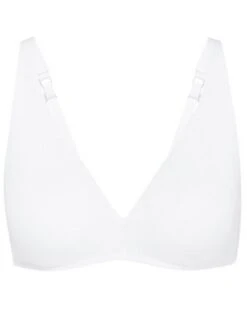 Soutien-gorge Soft Calida Natural Comfort (Blanc) -Lingerie Belle soutien gorge soft calida natural comfort blanc 2