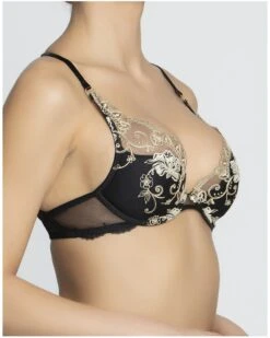 Soutien-gorge Triangle Armatures Lise Charmel Déesse En Glam (Or Glamour) -Lingerie Belle soutien gorge triangle armatures lise charmel deesse en glam or glamour 4