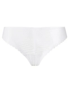 String Antigel Tressage Graphic (Tressage Blanc) -Lingerie Belle string antigel tressage graphic tressage blanc 2