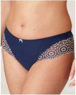 String Luxueux Prima Donna Osino (Bleu Saphire) -Lingerie Belle string luxueux prima donna osino bleu saphire 1