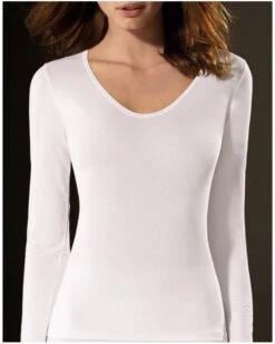 T-shirt Manches Longues Impetus Innovation (Blanc) -Lingerie Belle t shirt manches longues impetus innovation blanc 2