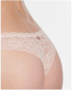 Tanga Aubade Rosessence (Nude D'été) -Lingerie Belle tanga aubade rosessence nude d ete 2
