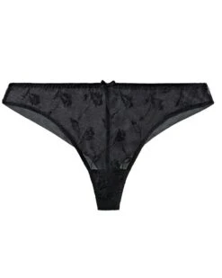 Tanga Aubade Softessence (Noir) -Lingerie Belle tanga aubade softessence noir 1