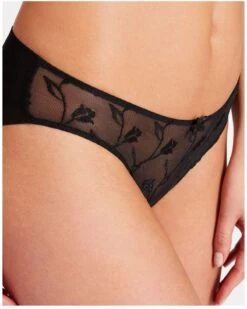Tanga Aubade Softessence (Noir) -Lingerie Belle tanga aubade softessence noir 2