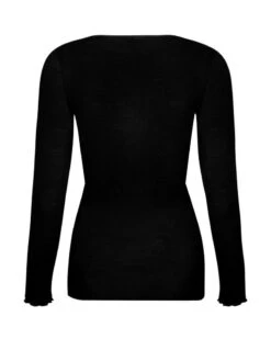 Tee-shirt Manches Longues Bien-être Lise Charmel Plaisir Caresse (Noir) -Lingerie Belle tee shirt manches longues bien etre lise charmel plaisir caresse noir 4