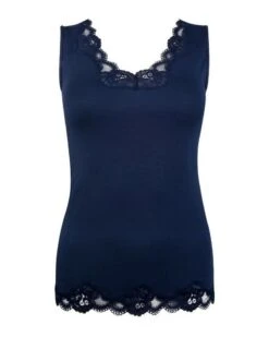 Top Bien-être Sans Manche Antigel Simply Perfect (Bleu Marine)