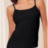 Top Bretelles Fines 100% Coton Triumph Katia Basics (Noir)