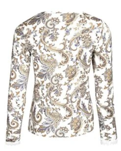 Top Manches Longues Antigel Evasion Cashmer (Ocre Evasion) 5 Top Manches Longues Antigel Evasion Cashmer (Ocre Evasion) -Lingerie Belle top manches longues antigel evasion cashmer ocre evasion 1