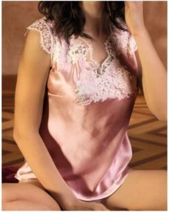 Top Mode Lise Charmel Splendeur Soie (Splendeur Rose)